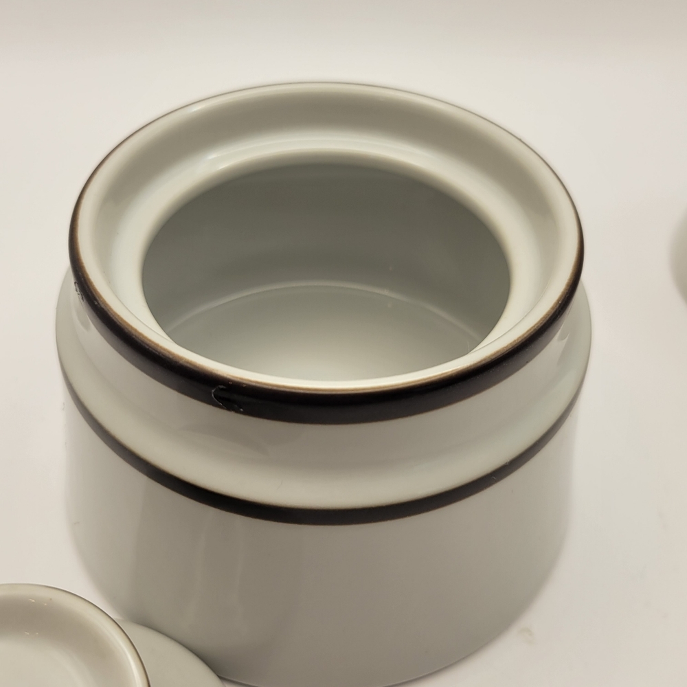 Vintage Noritake Stoneware Creamer and Sugar. - Picture 6 of 8